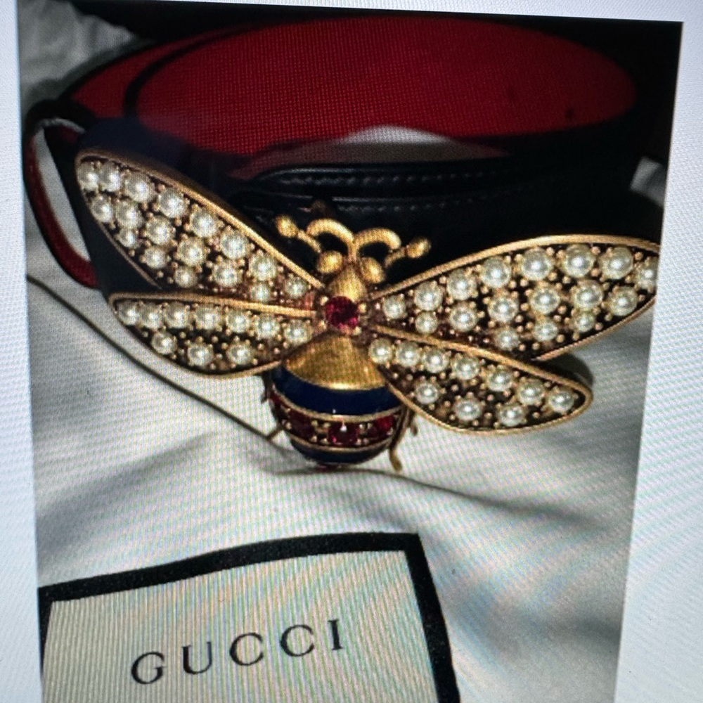 Authentic Gucci bumblebee belt